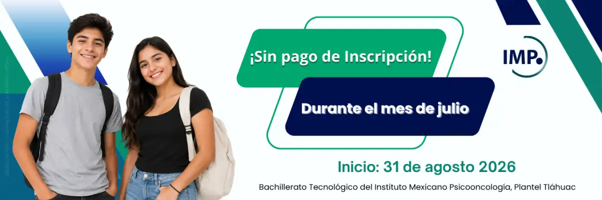 ¡Sin pago de Inscripción! Durante el mes de julio - Inicio: 31 de agosto 2026